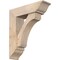 Ekena Millwork Legacy Traditional Smooth Bracket w/ Offset Brace, Douglas Fir, 7 1/2"W x 26"D x 30"H BKT0806X26X30LEC01SDF - alternate 1
